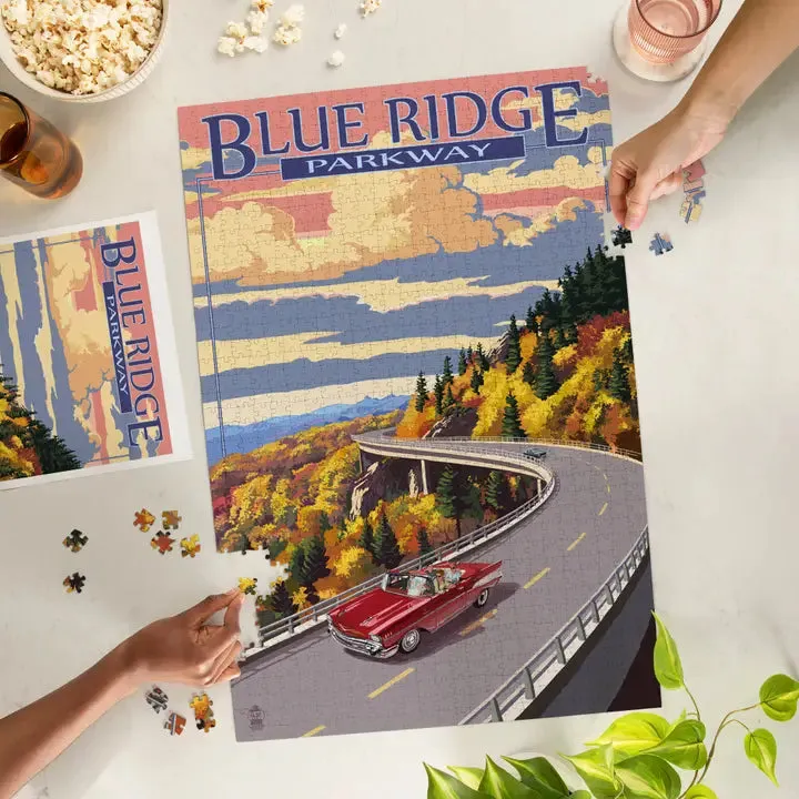 1000 Piece Puzzle Linn Cove Viaduct on the Blue Ridge Parkway