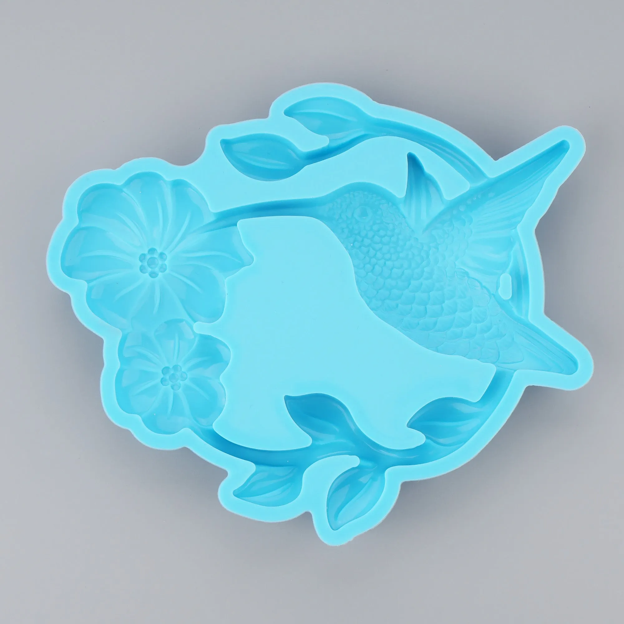 1PC Silicone Hummingbird Mold, Resin Hummingbird for DIY home decoration 10410750