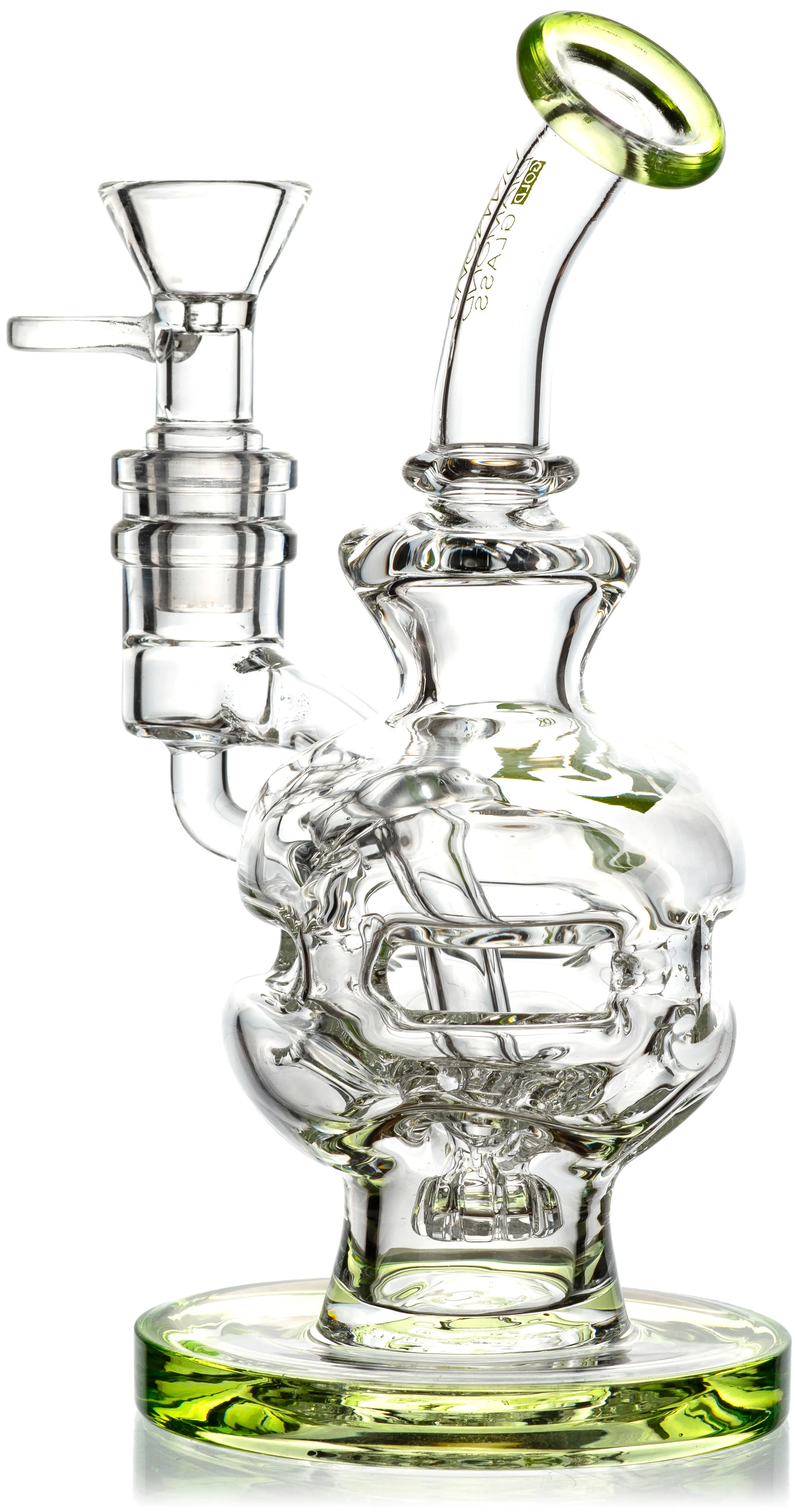 7” Fab Egg Dab Rig, by Diamond Glass (free banger included)