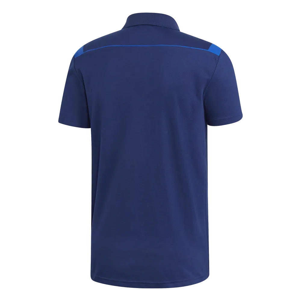 Adidas Adult Tiro 19 Polo (Dark Blue/BlueWhite)