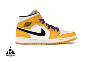 Air Jordan 1 Mid "Lakers”