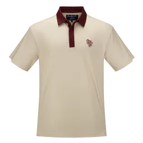 Allman Brothers Band | Performance Polo |  Logo on Tan