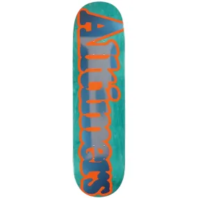 Alltimers - Broadway Orange 8.3 Skateboard Deck