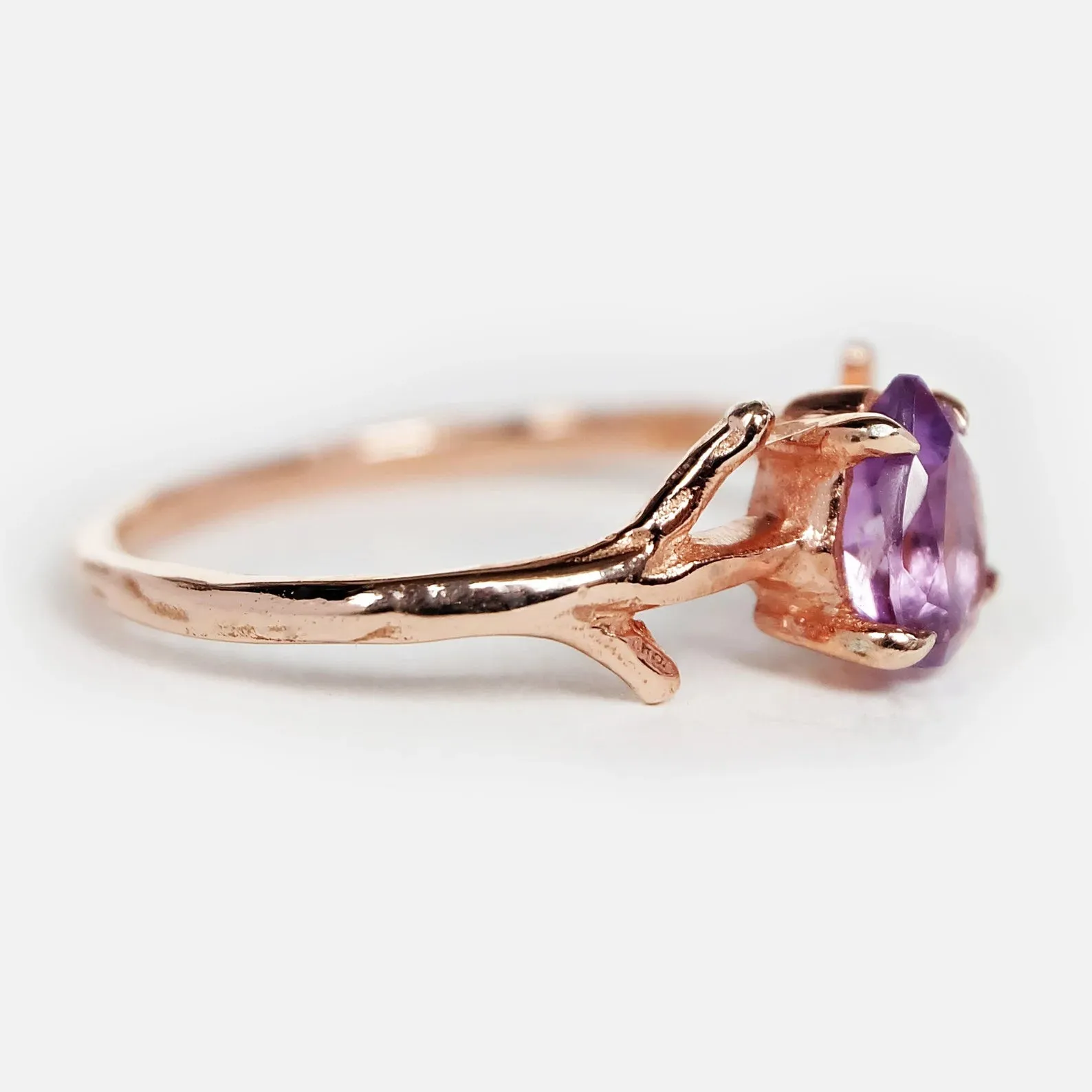 Amethyst Twig Ring Savisa