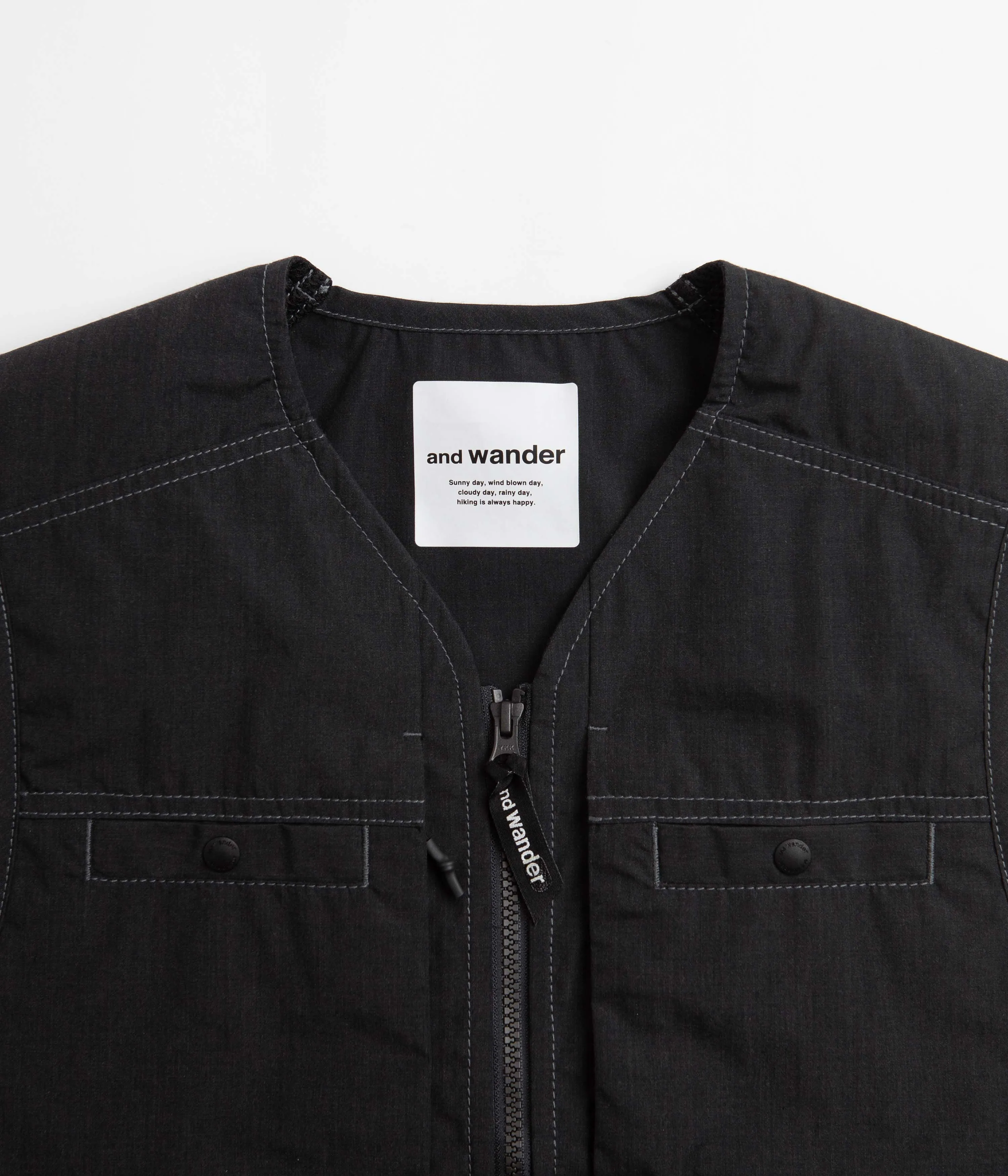 and wander Kevlar Vest - Charcoal