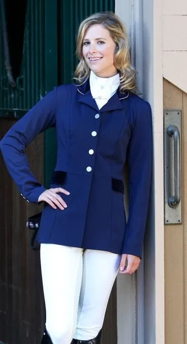 Arista Modern Dressage Vest (Black & Navy)