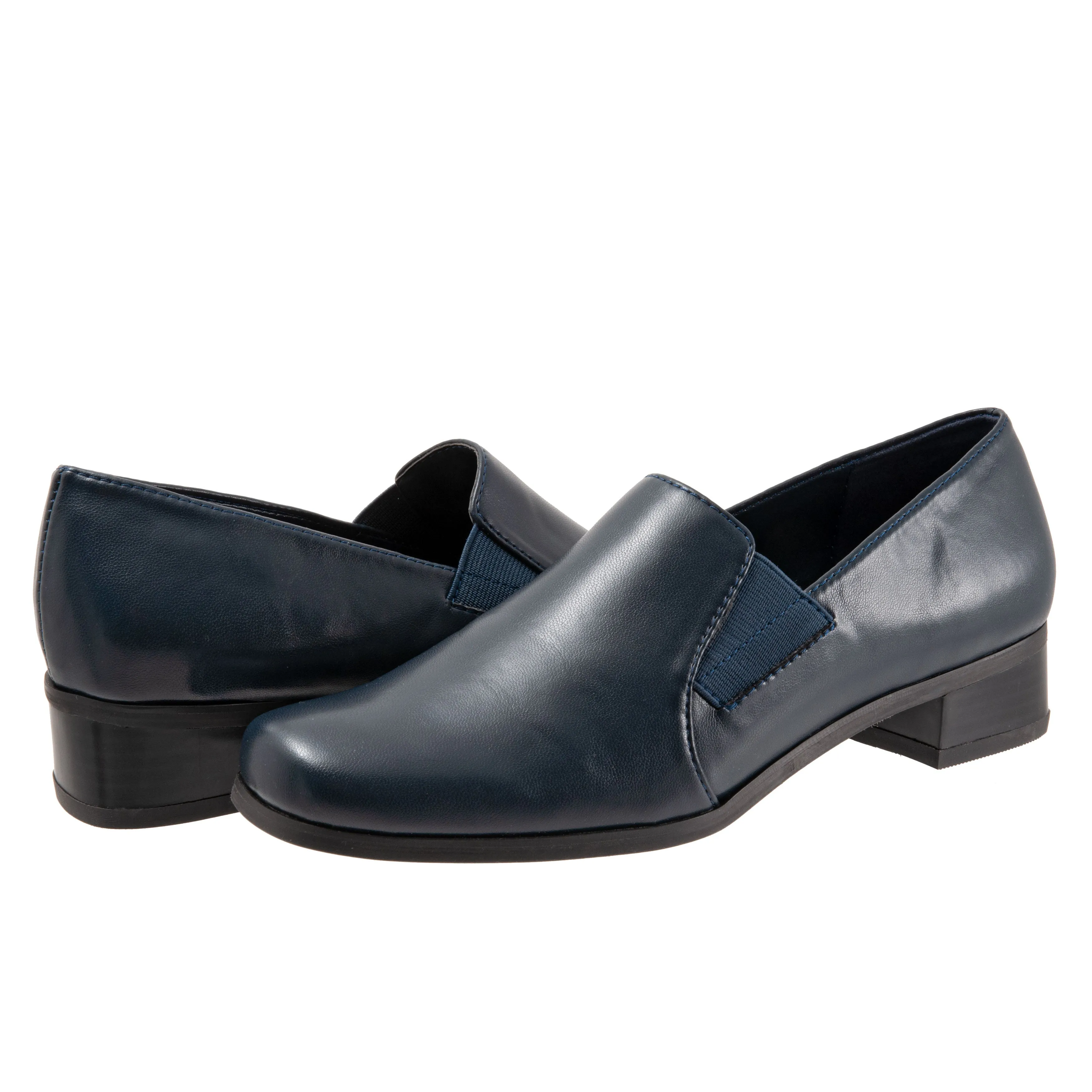 Ash Navy Slip On Shoes