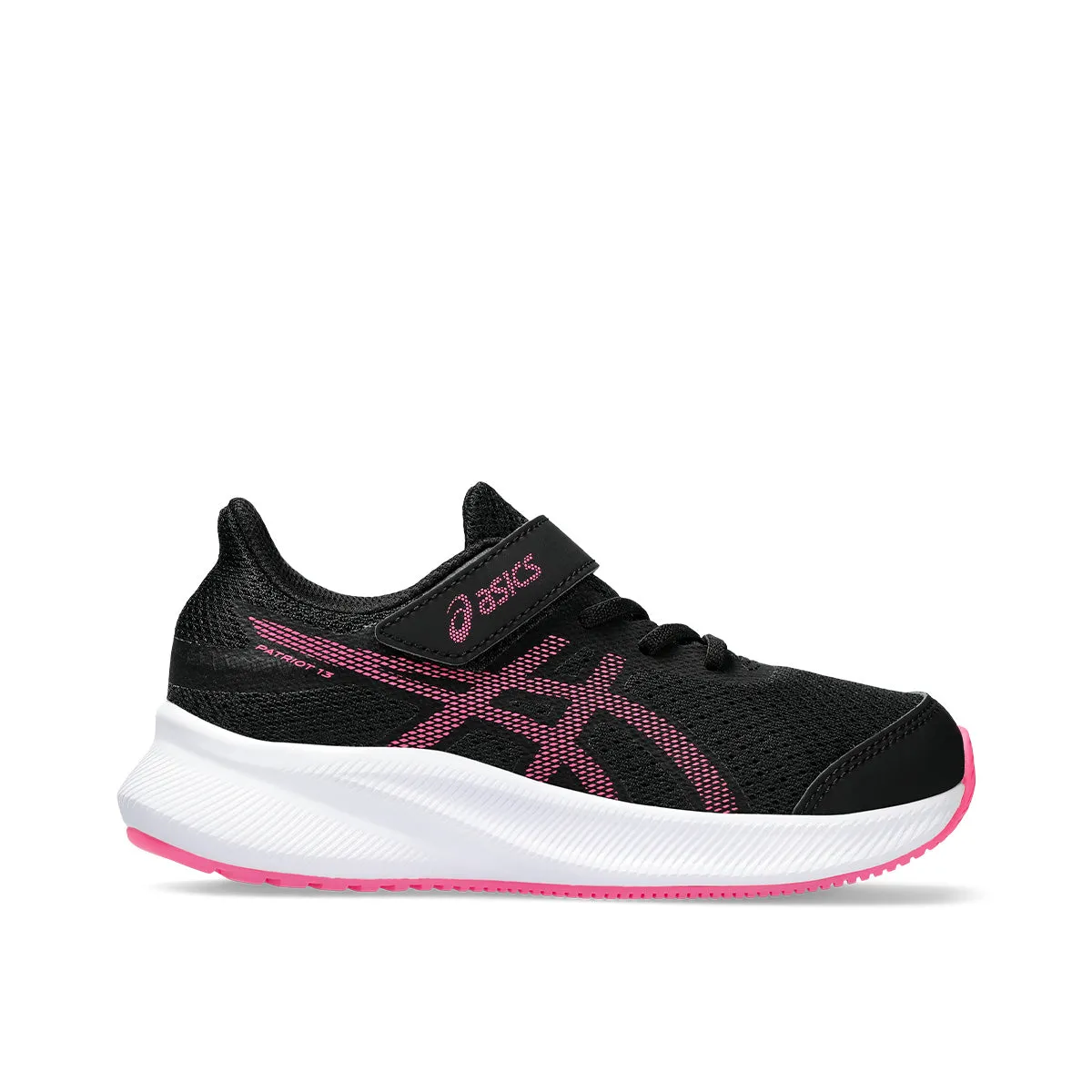 Asics Patriot 13 PS Kids Black Hot Pink   