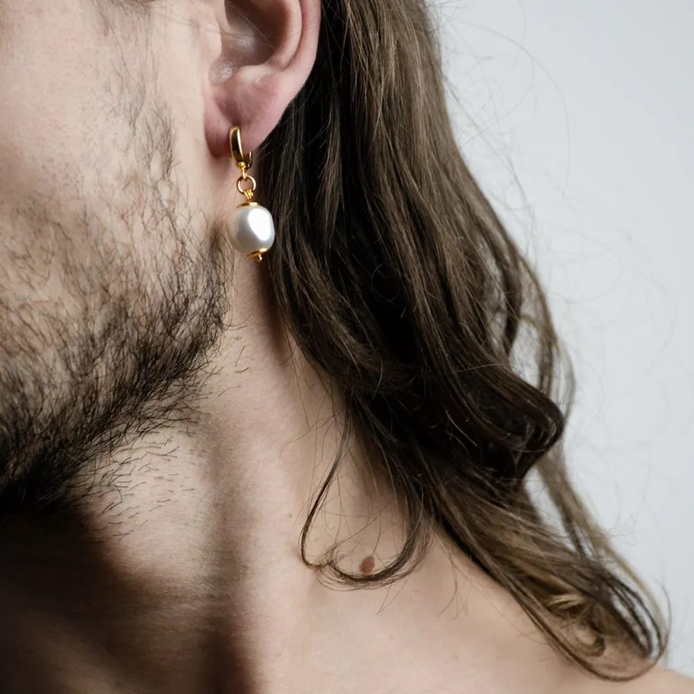 BAROQUE PEARL EARRING