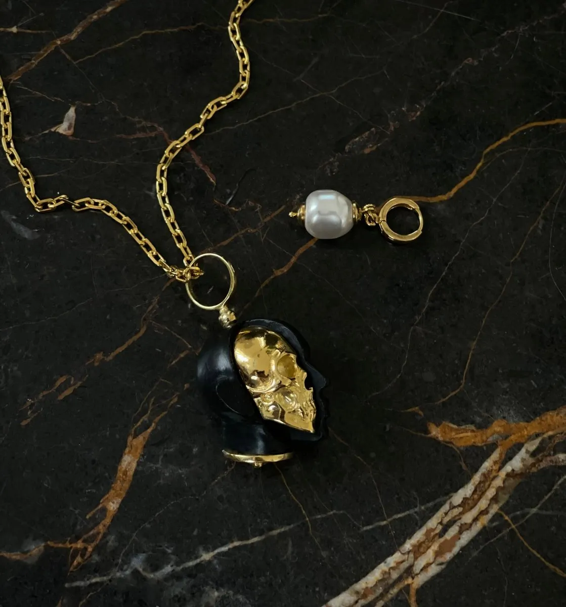 BAROQUE PEARL EARRING