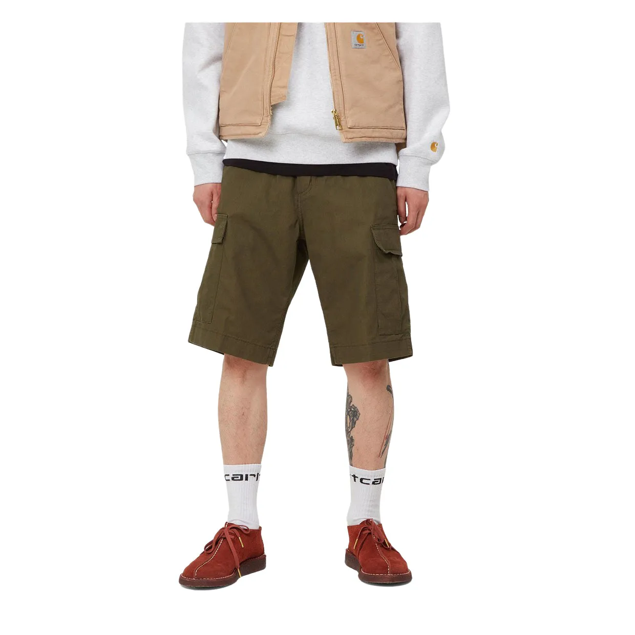 Bermuda Carhartt WIP Regular Cargo Short Verde