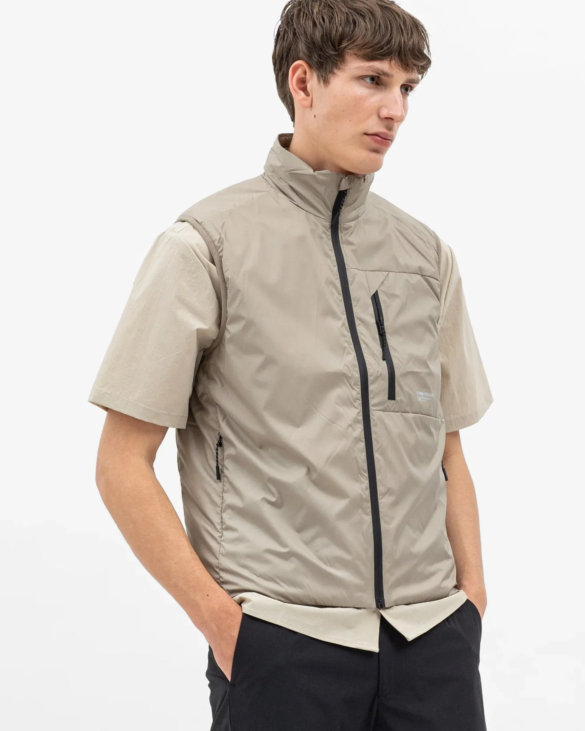 Birkholm Light Pertex Vest - Mid Khaki