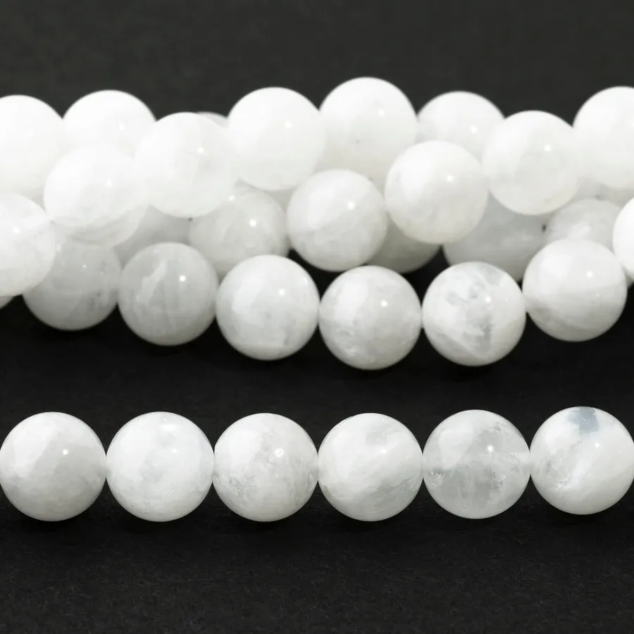 Blue Moonstone 8mm Round AA Grade - 15-16 Inch