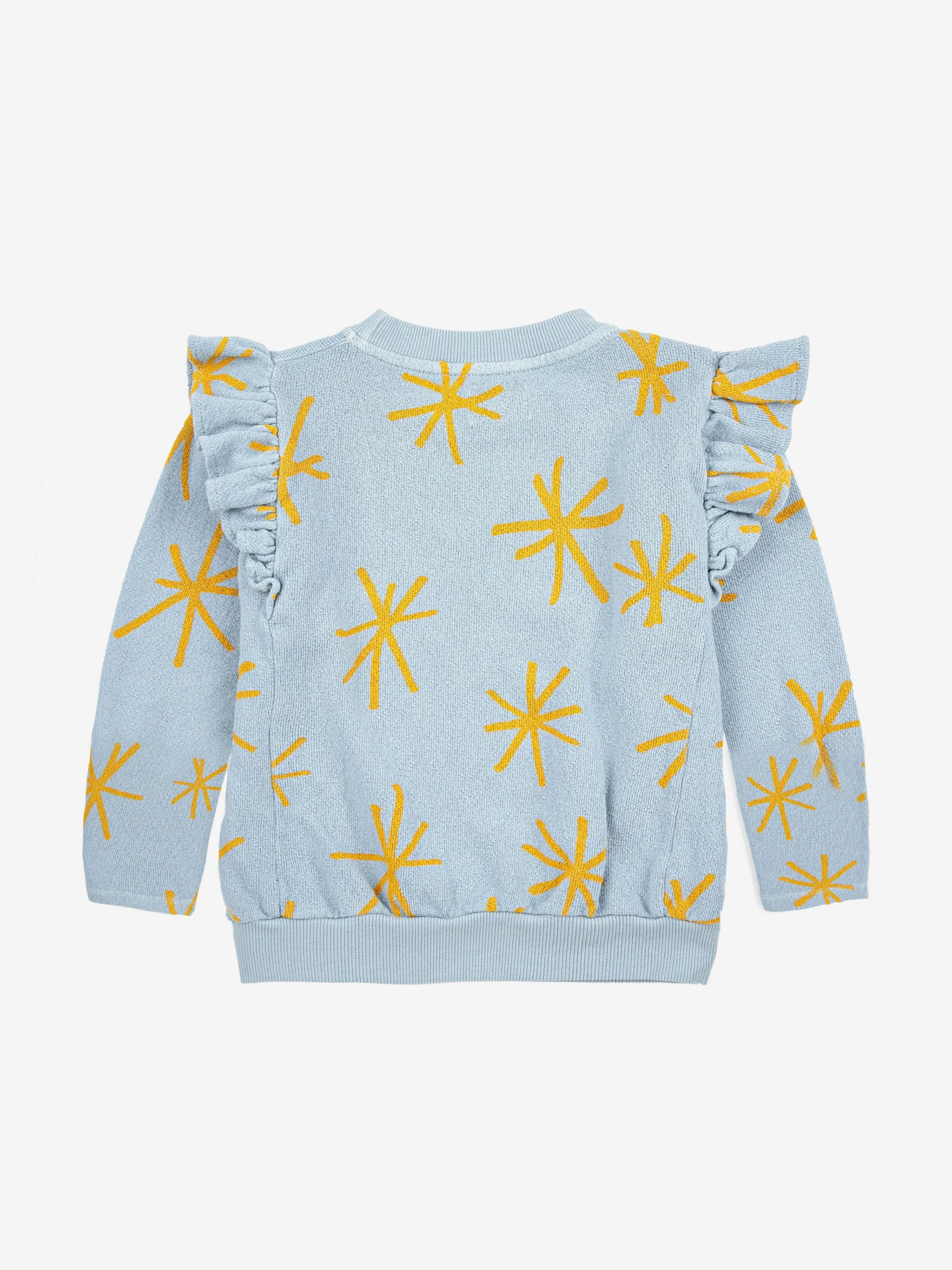 Bobo Choses | Sparkle all over ruffle sweatshirt