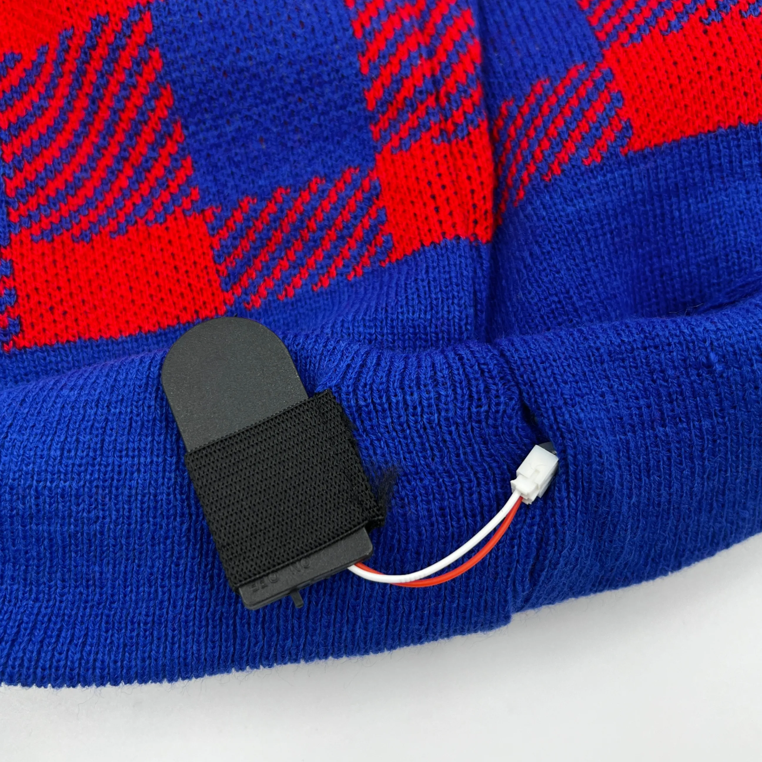 Buffalo Bills Plaid Light Up Winter Hat