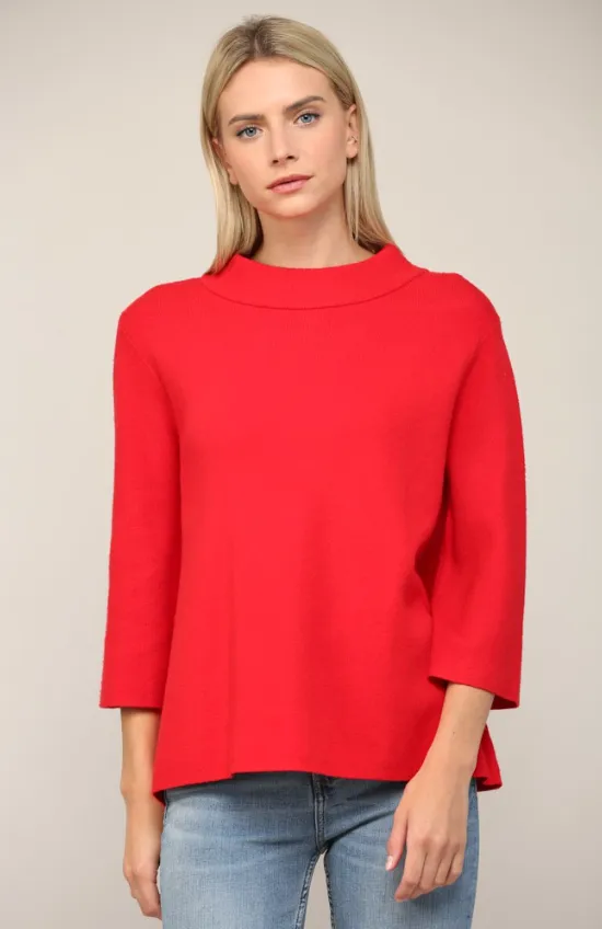 Cassie Mock Neck Pullover