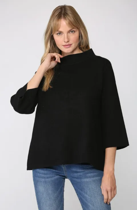 Cassie Mock Neck Pullover