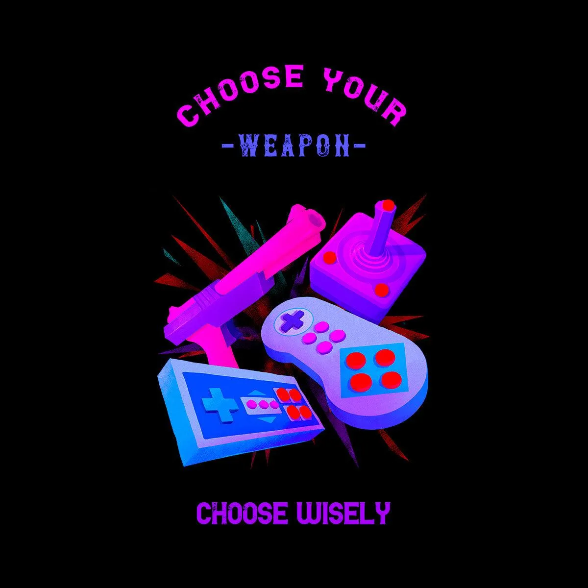 Choose Your Gaming Controller - Choose Wisely Old Fashioned Computer Gaming