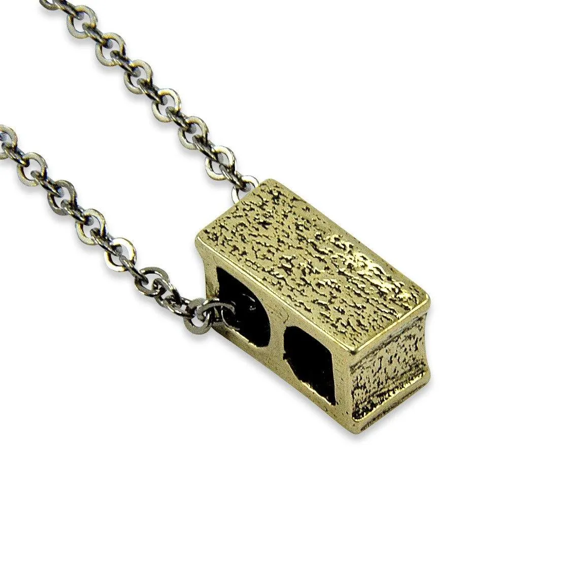 Cinder Block Necklace