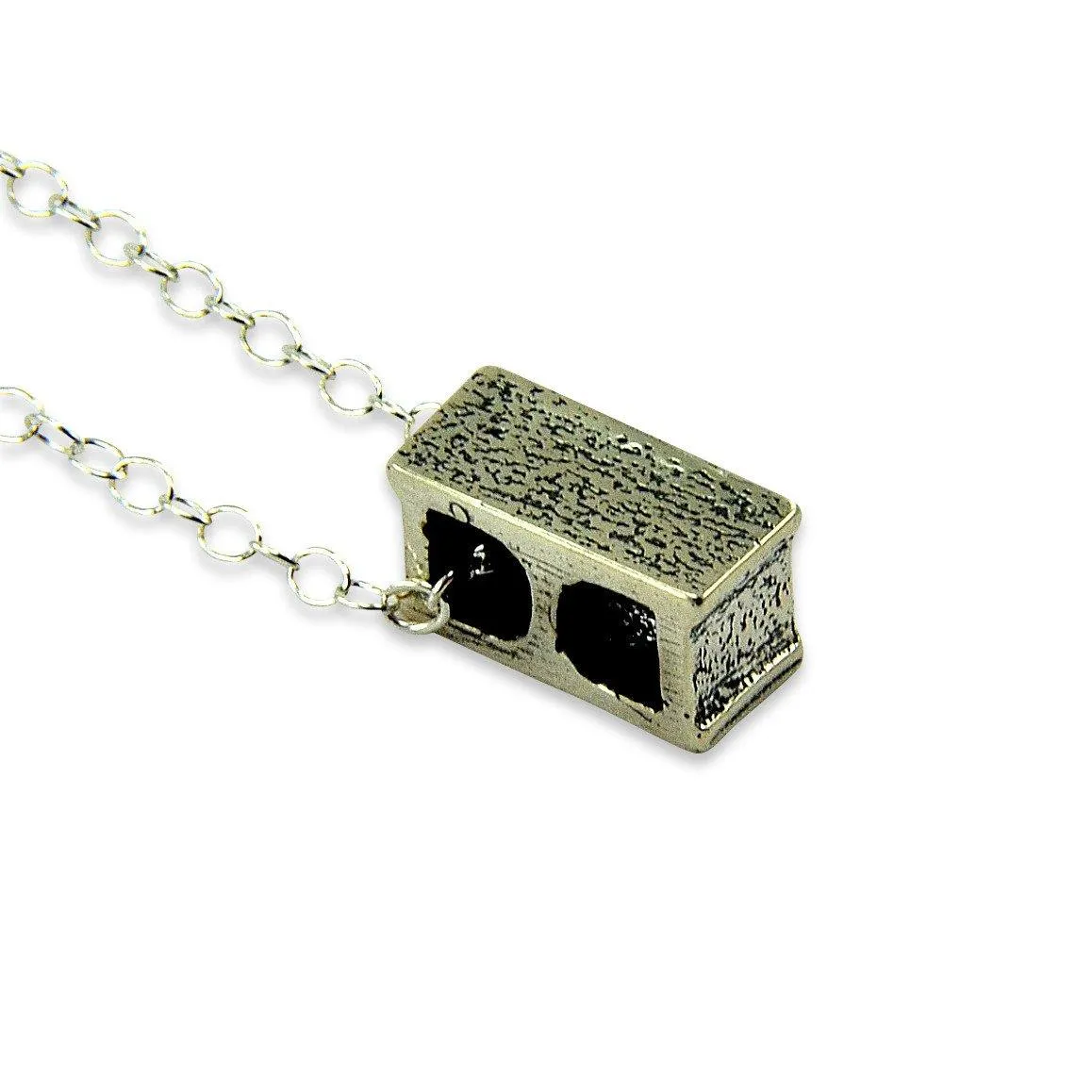 Cinder Block Necklace