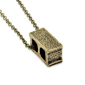 Cinder Block Necklace