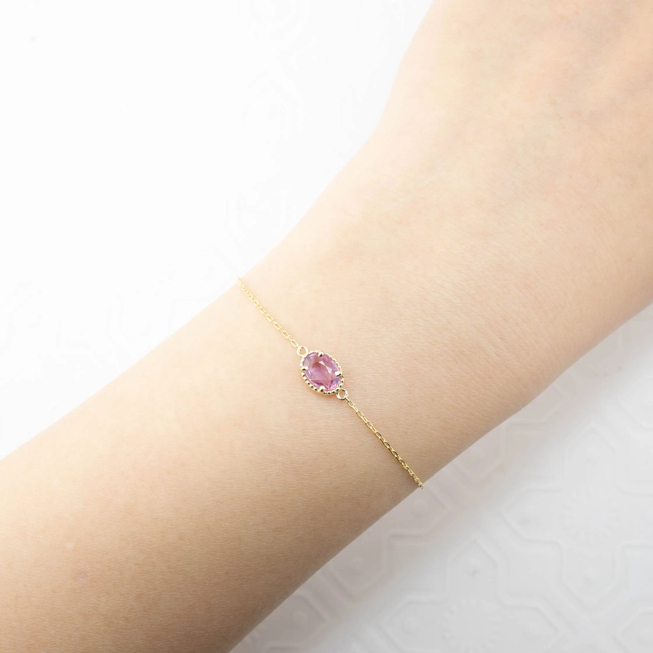 Dahlia Bracelet Setting (Oval 7mm)