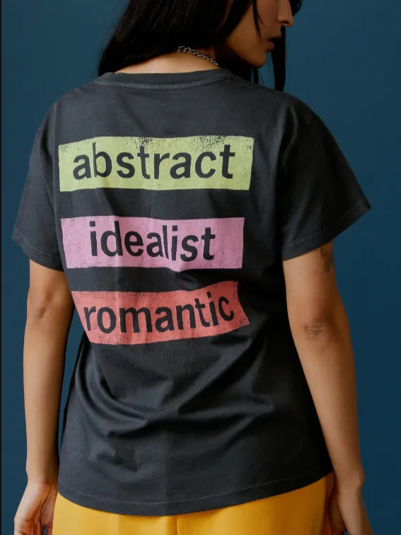 DAYDREAMER Duran Duran Abstract Idealist Romantic Solo Tee