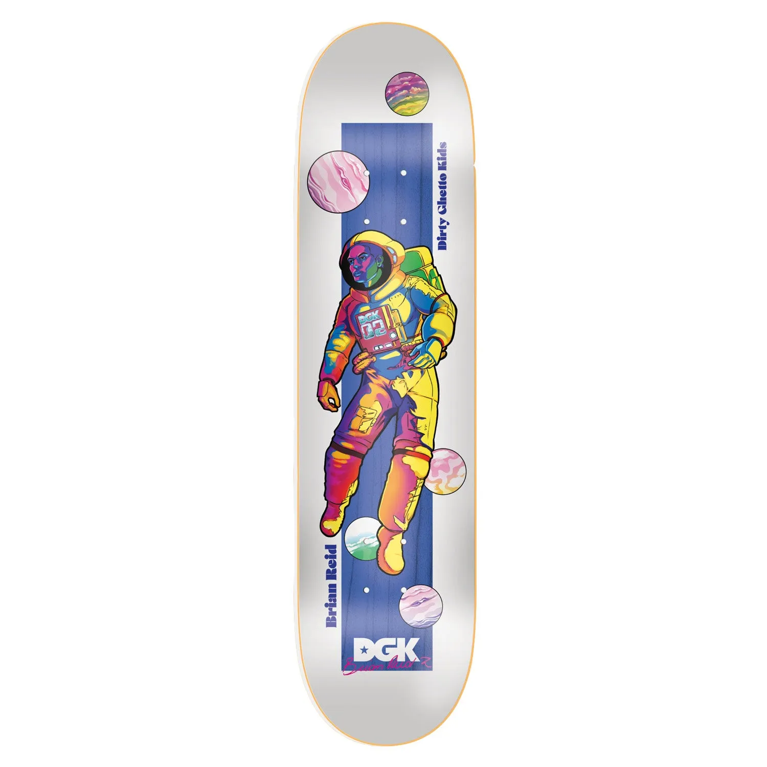 DGK Intergalactic Brian Reid Deck V2 8.25