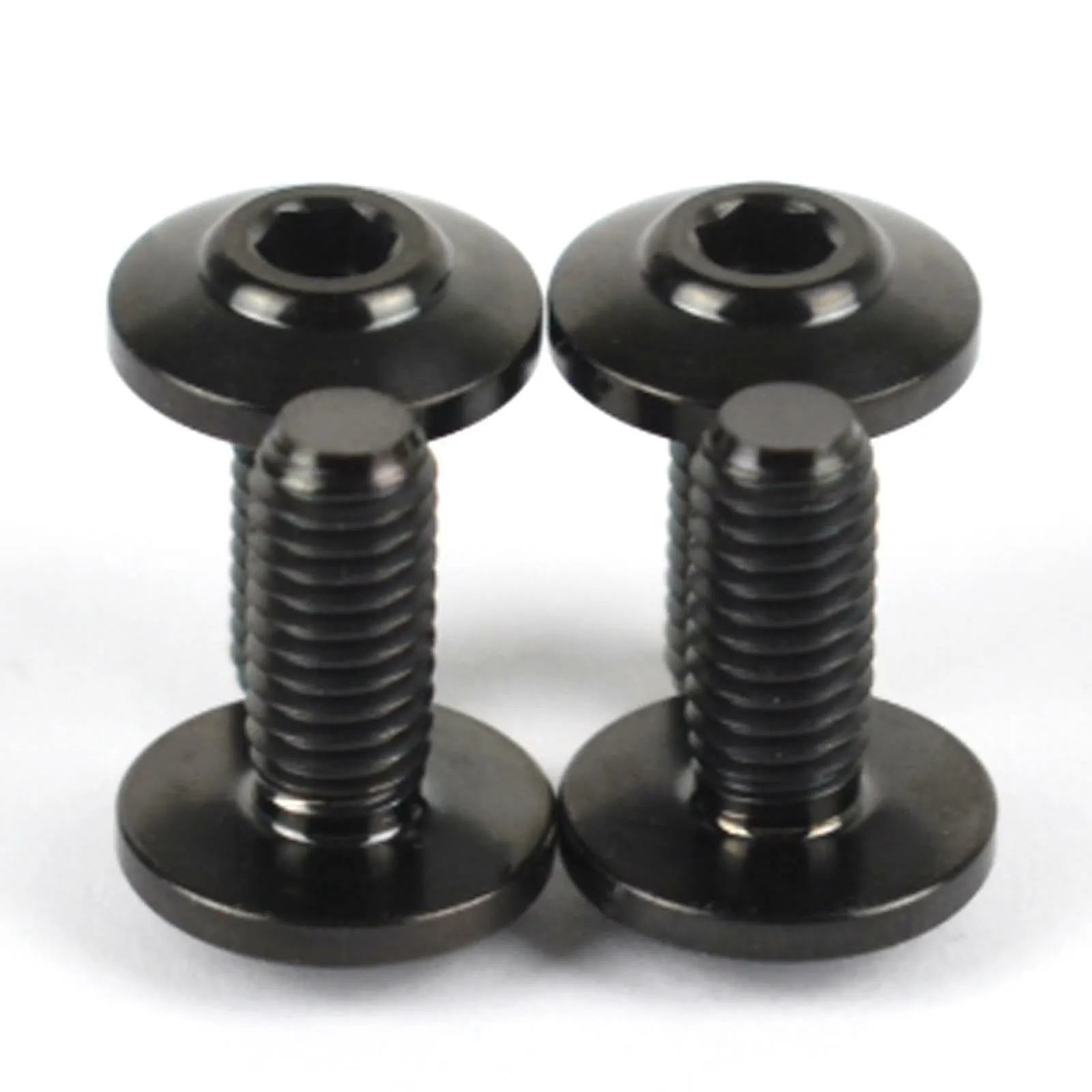 Ducati Panigale V2, V4 & Streetfighter V2, V4 Titanium Mudguard Screws (Black)