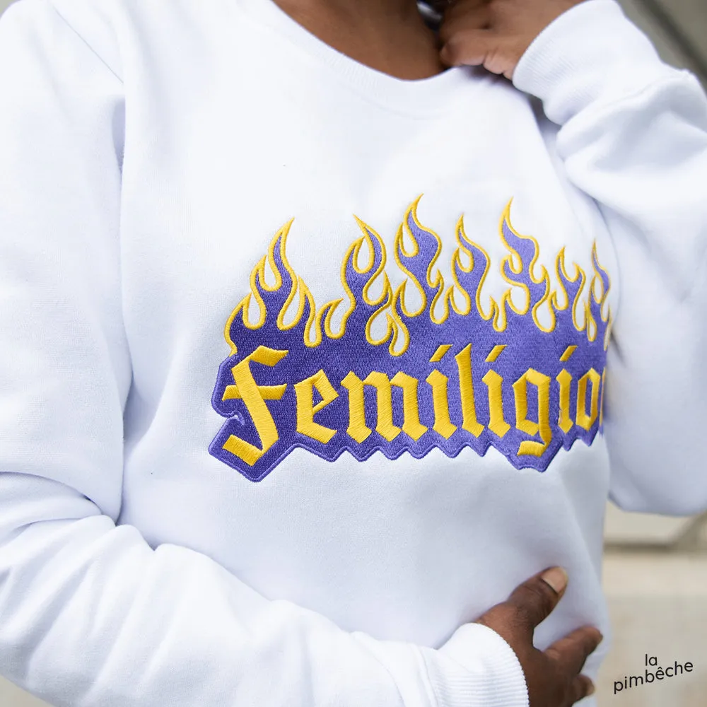 FEMILIGION white crewneck