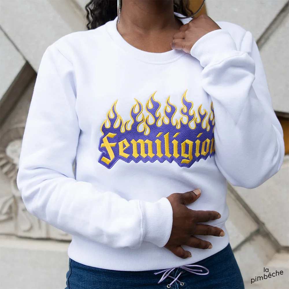 FEMILIGION white crewneck