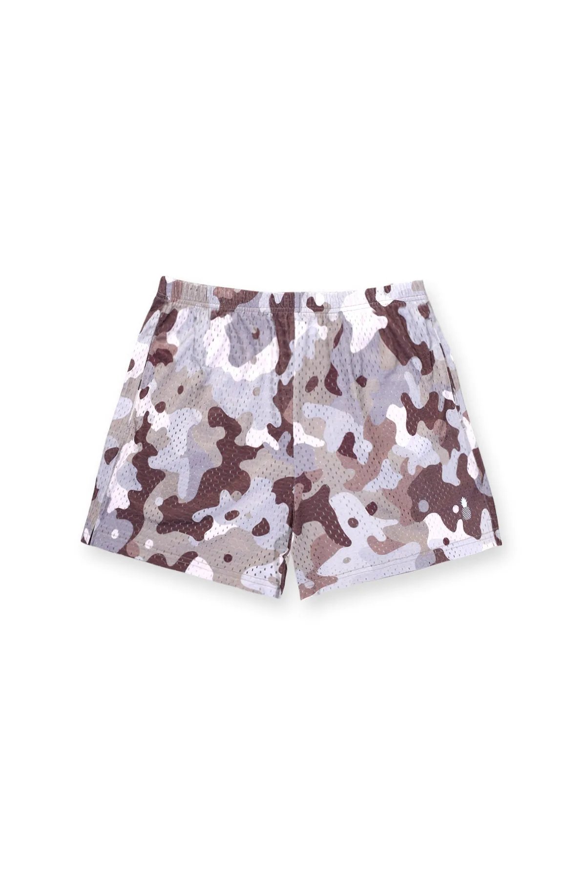 Festival 3" Jersey Mesh Short Shorts - Khaki Camo