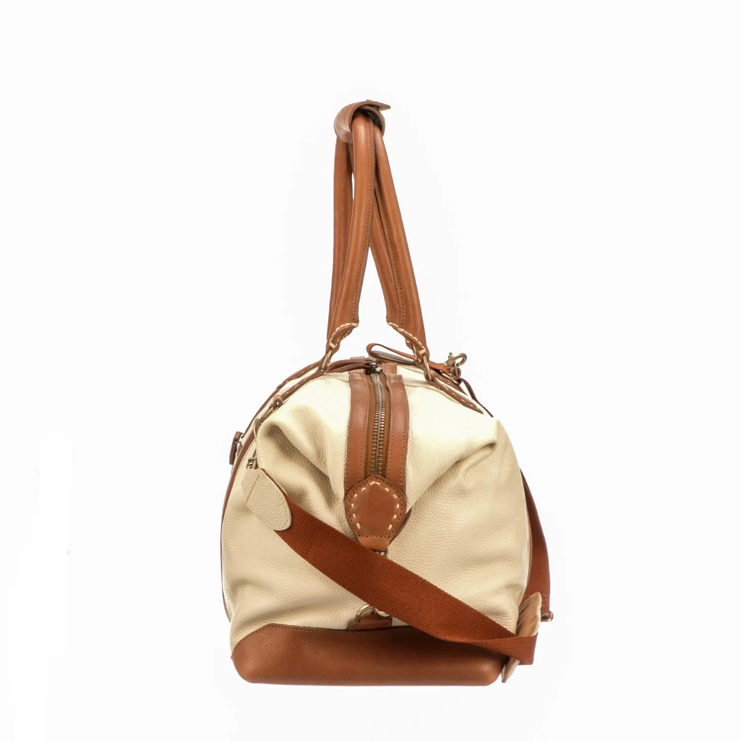 Frances Overnight Duffle :: Bone