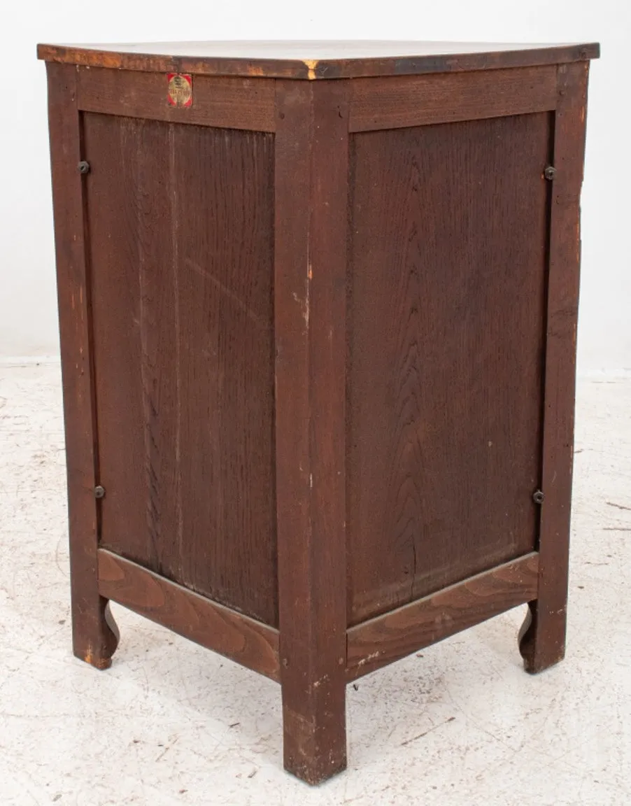 French Louis XV Provincial Style Corner Cupboard