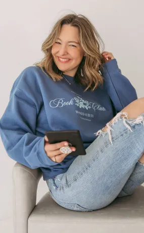 friday   saturday x jo johnson overby: book club sweatshirt