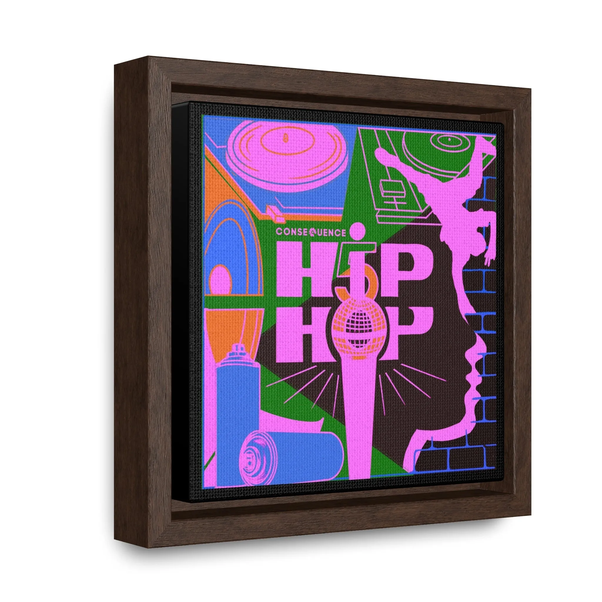 Gallery Canvas Wraps, Square Frame