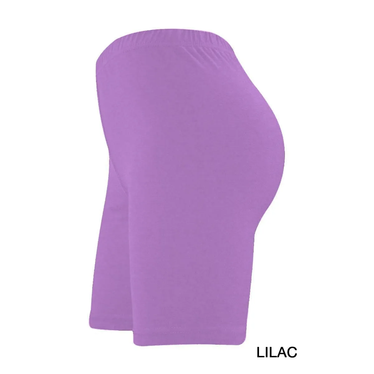 Girl's Plain Cycling Shorts