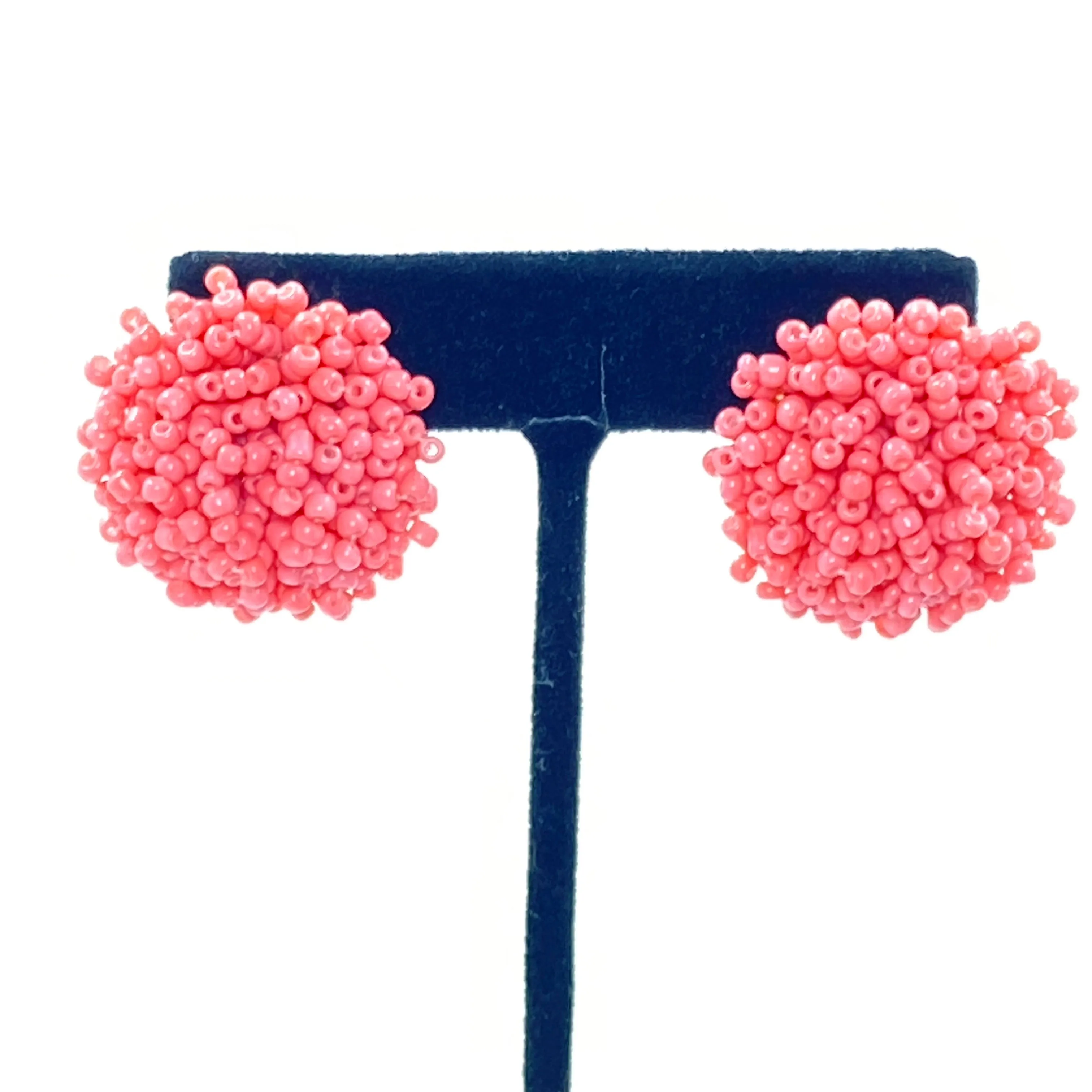 Gretta Pom Pom Bead Earrings