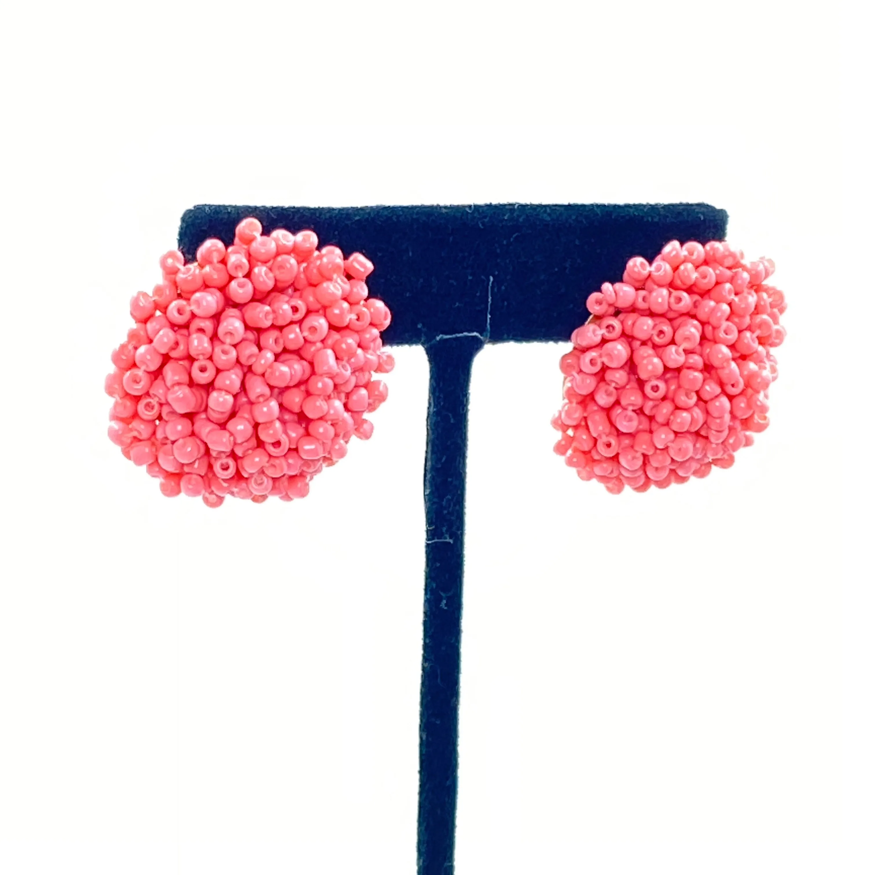 Gretta Pom Pom Bead Earrings