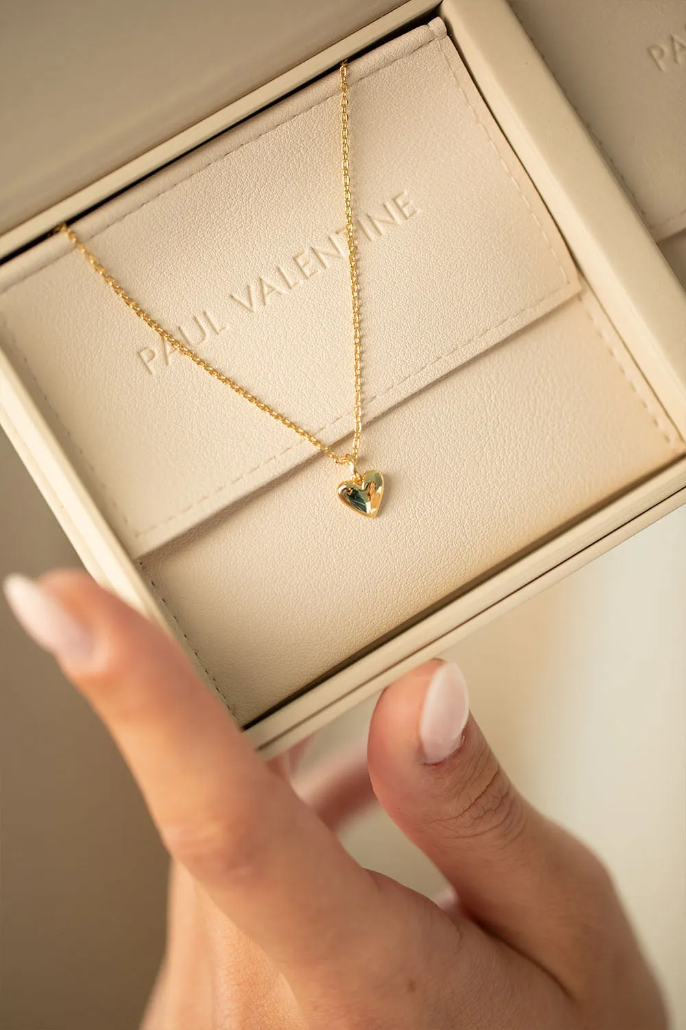 Heart Gift Box 14K Gold Plated