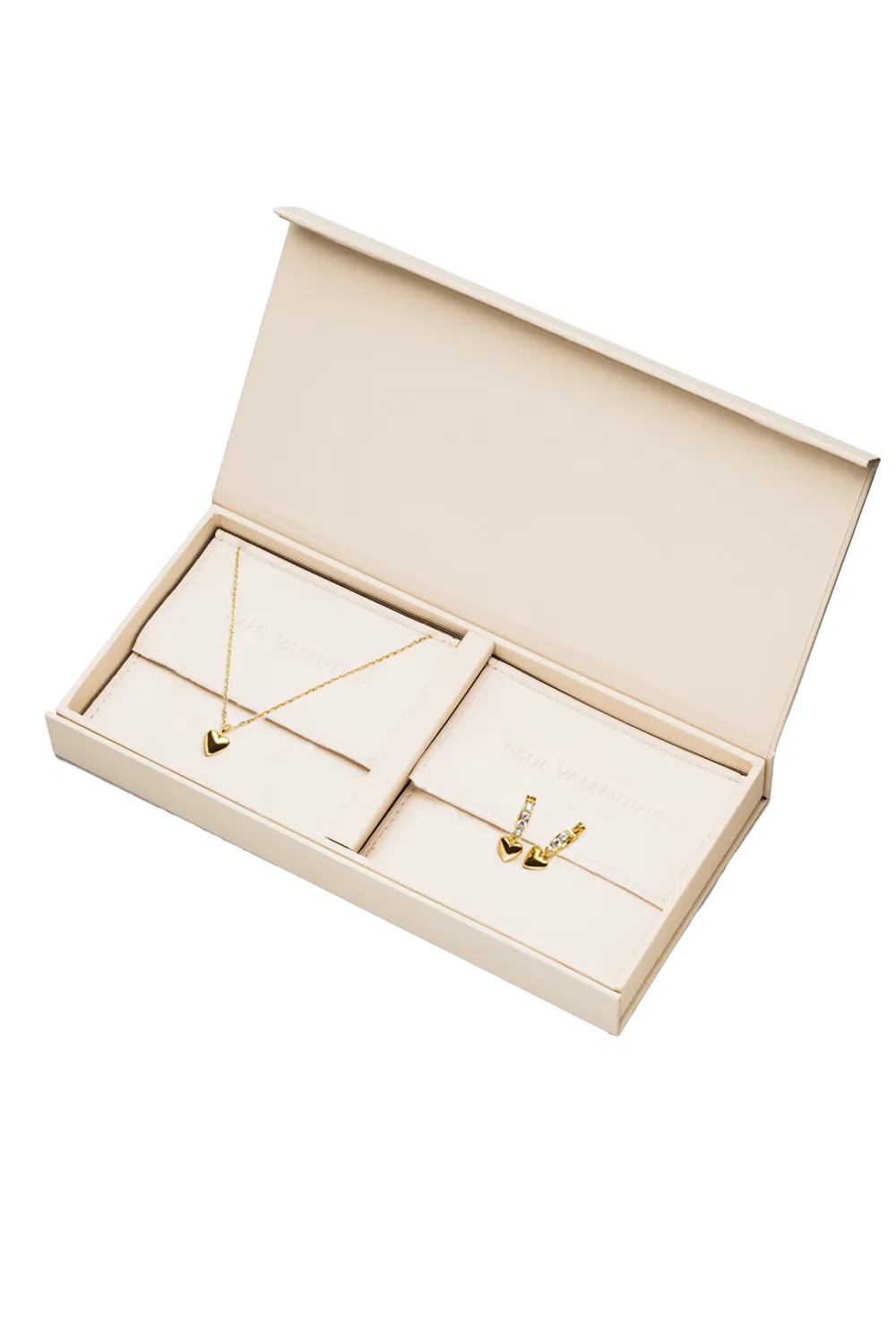 Heart Gift Box 14K Gold Plated