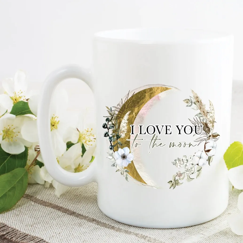 I Love You to the Moon Mug