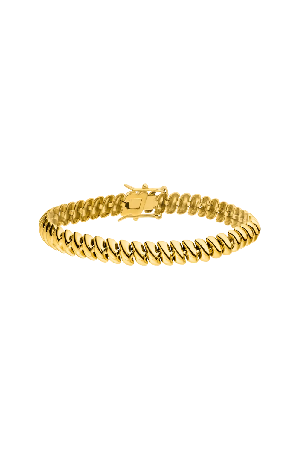 Iconic Twisted Bracelet 14K Gold Plated