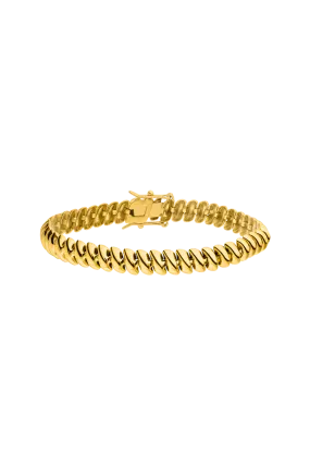 Iconic Twisted Bracelet 14K Gold Plated