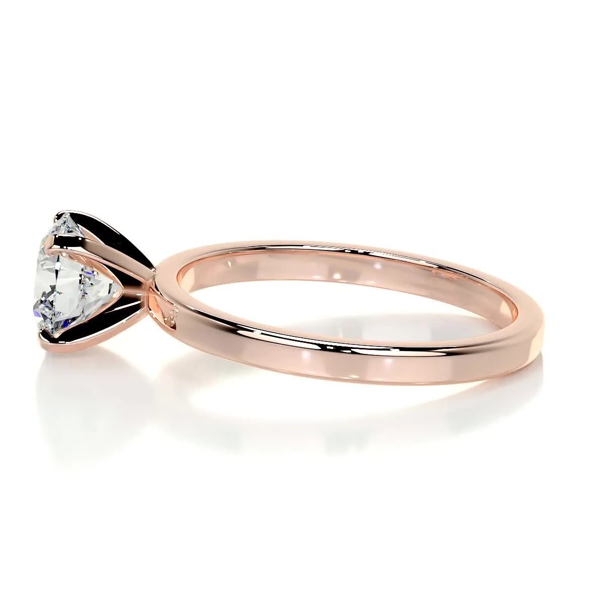 Jessica Lab Grown Diamond Ring -14K Rose Gold (RTS)