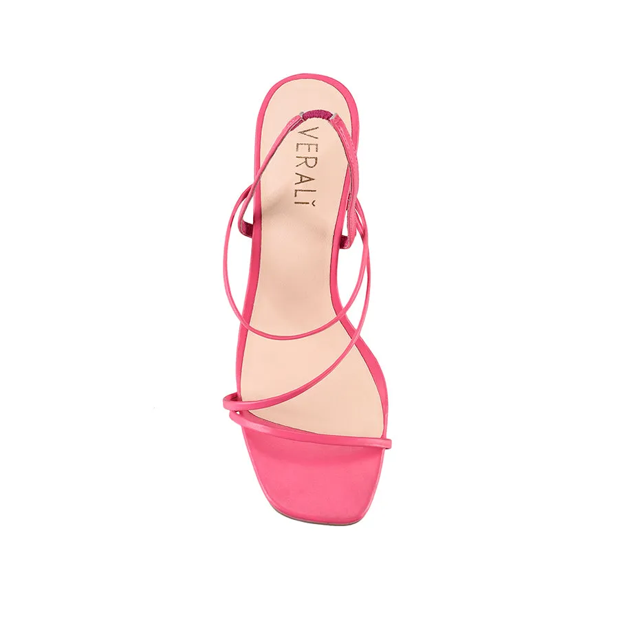 King Slim Strappy Heel - Pink