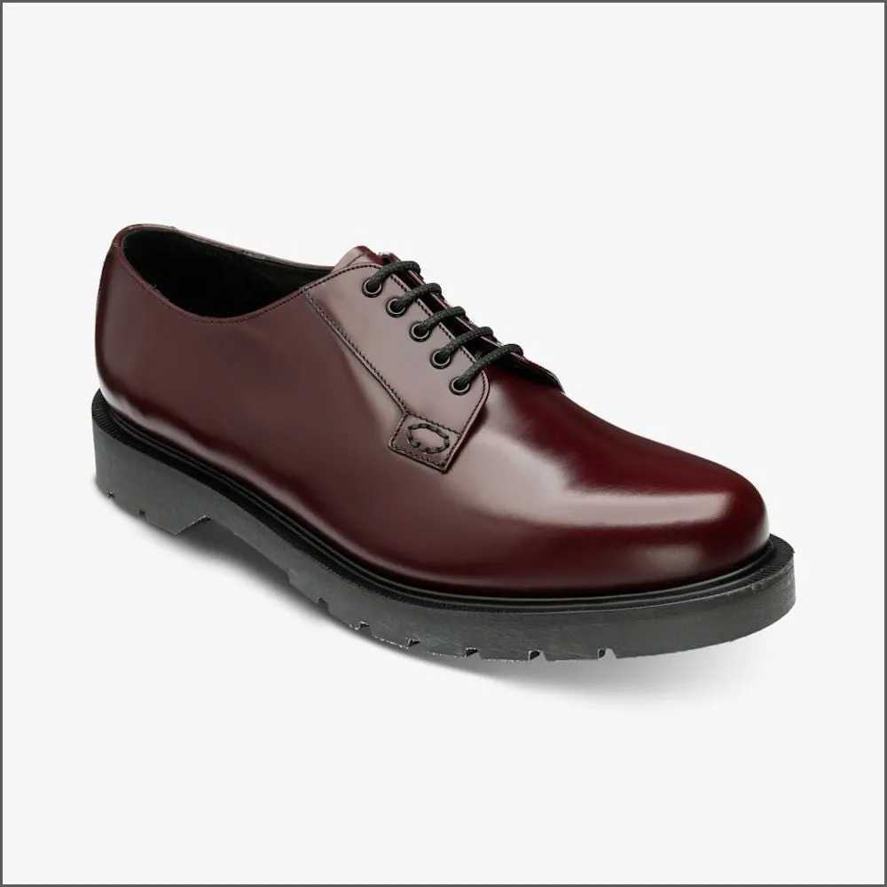 Loake Kilmer Burgundy Derby Plain Tie Size 7 Only<>