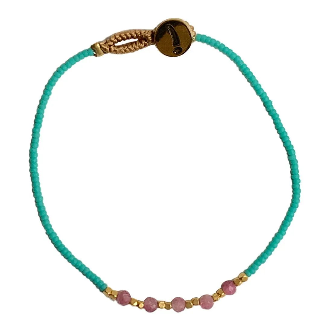 LULU 5 STONE TURQUOISE