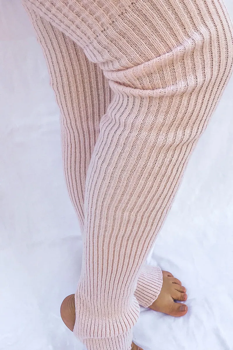 Lunalae Leg Warmers - Rose Pink