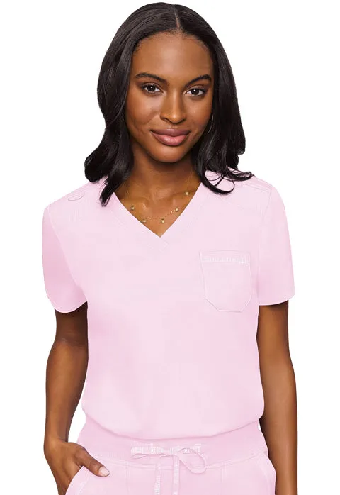 MC TOUCH Women's V-Neck Tuck In Scrub Top - MC7448